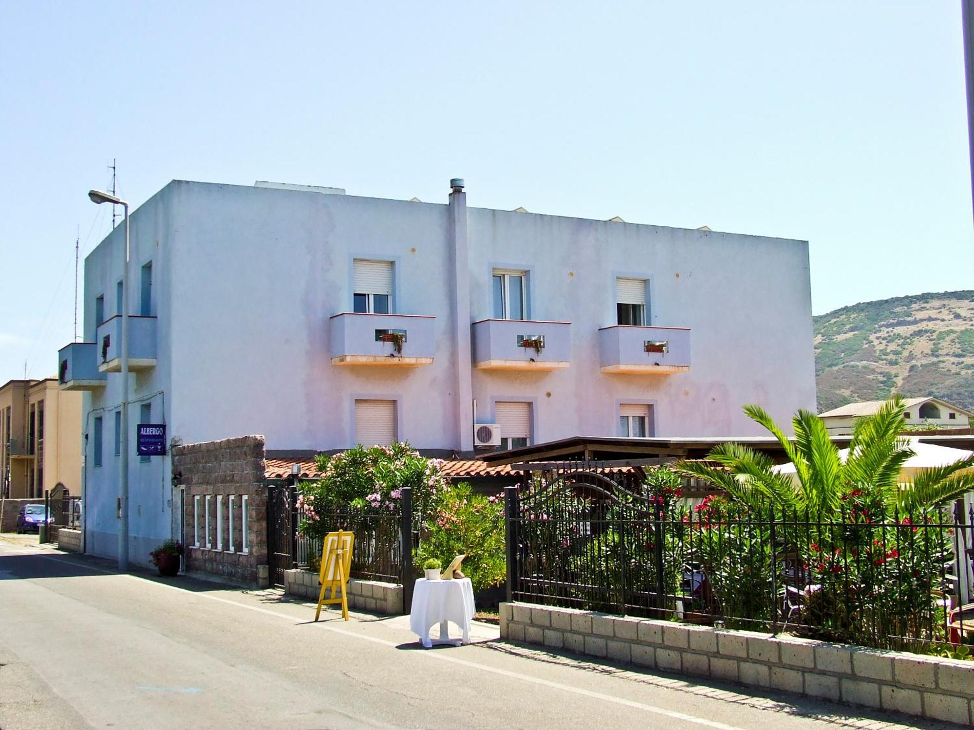 Hotel Miramare Bosa Marina Exteriör bild